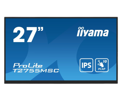 Monitor LED 27" (26,5"-28,4") iiyama ProLite T2755MSC-B1 dotykowy